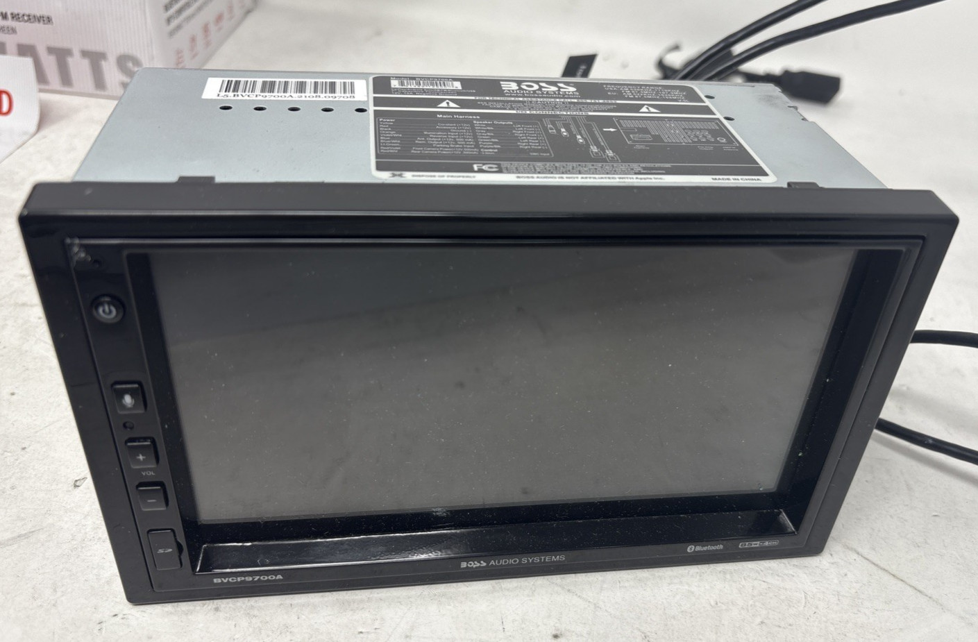BOSS Audio BVCP9700A 7 inch Touchscreen Digital Media Receiver (READ DESCRIPTIO)