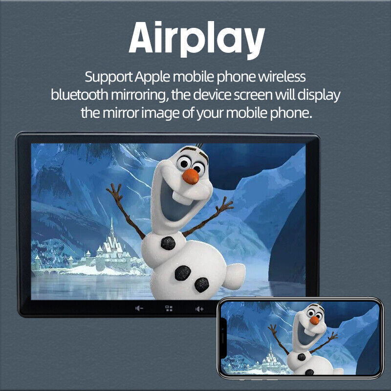 Bluetooth 7″ Apple CarPlay Touch Screen Car Radio Android Auto Portable Stereo