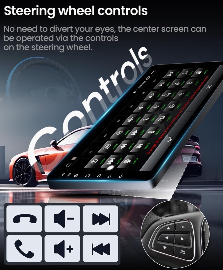 5G WiFi Car Radio for 2003-2006 Chevy Silverado: 7inch 1024 * 600 HD IPS Touch S