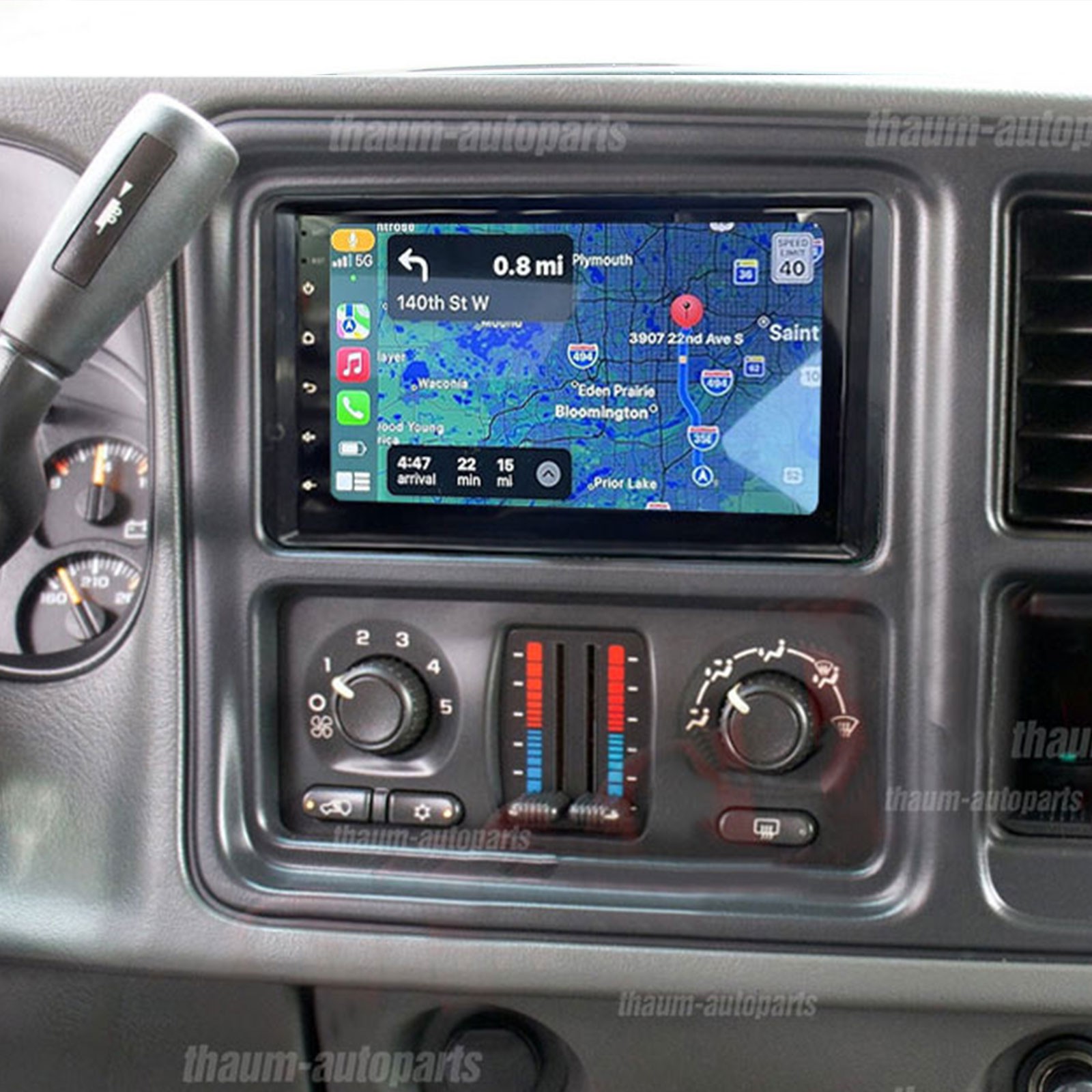 Android For 2003-2006 GMC Sierra 1500 2500 3500 CarPlay Car Radio GPS Navigation