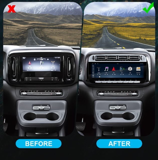 14.5″ Android 13 SWC BT CarPlay Car Radio GPS Navi For Mercedes Benz Vito Metris