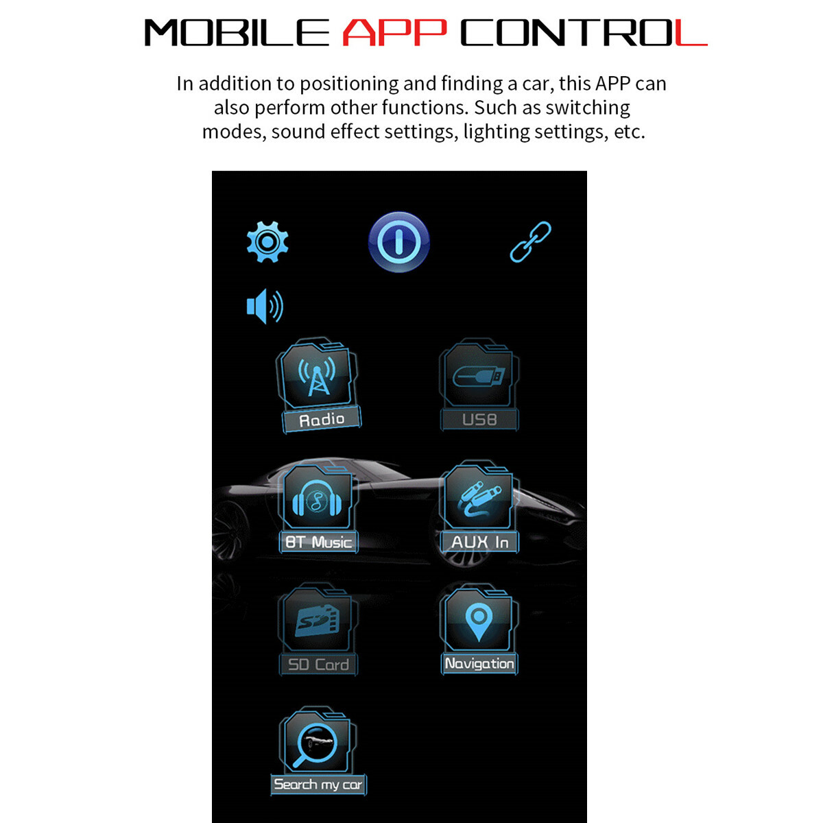 Single DIN Car Radio Audio Bluetooth Stereo MP3 Player FM Receiver USB AUX TF