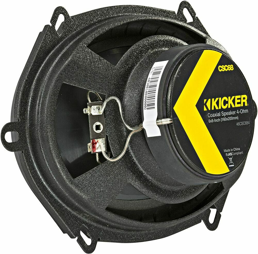 Lincoln Navigator for 1997-1998 Kicker 6×8″ Factory Car Speaker Replacement Kit