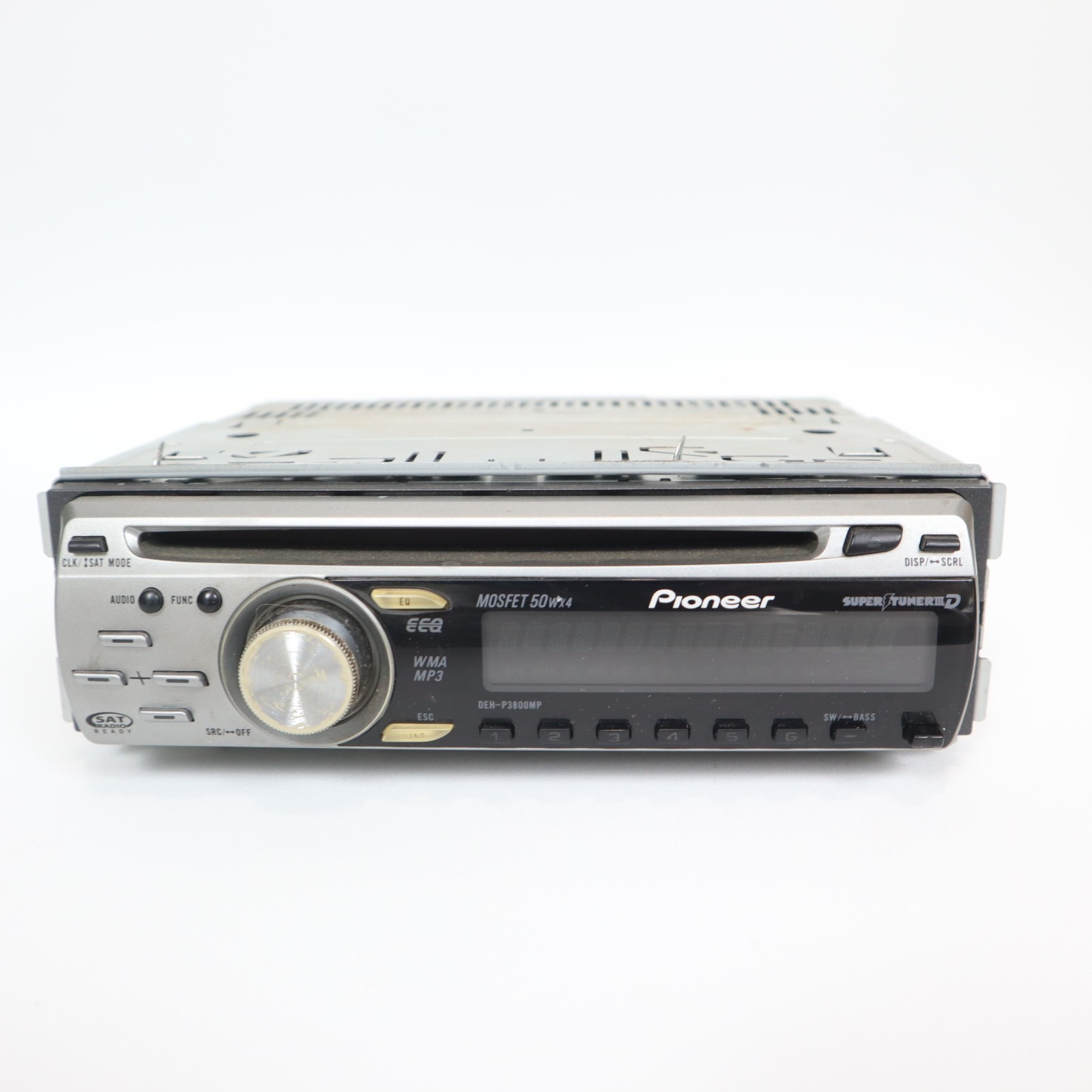 Pioneer DEH-P3800MP CD Receiver with MP3/WMA – Untested