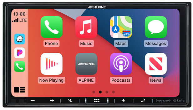 Alpine iLX-407 | 7″ Double DIN Multimedia Receiver + License Plate Camera