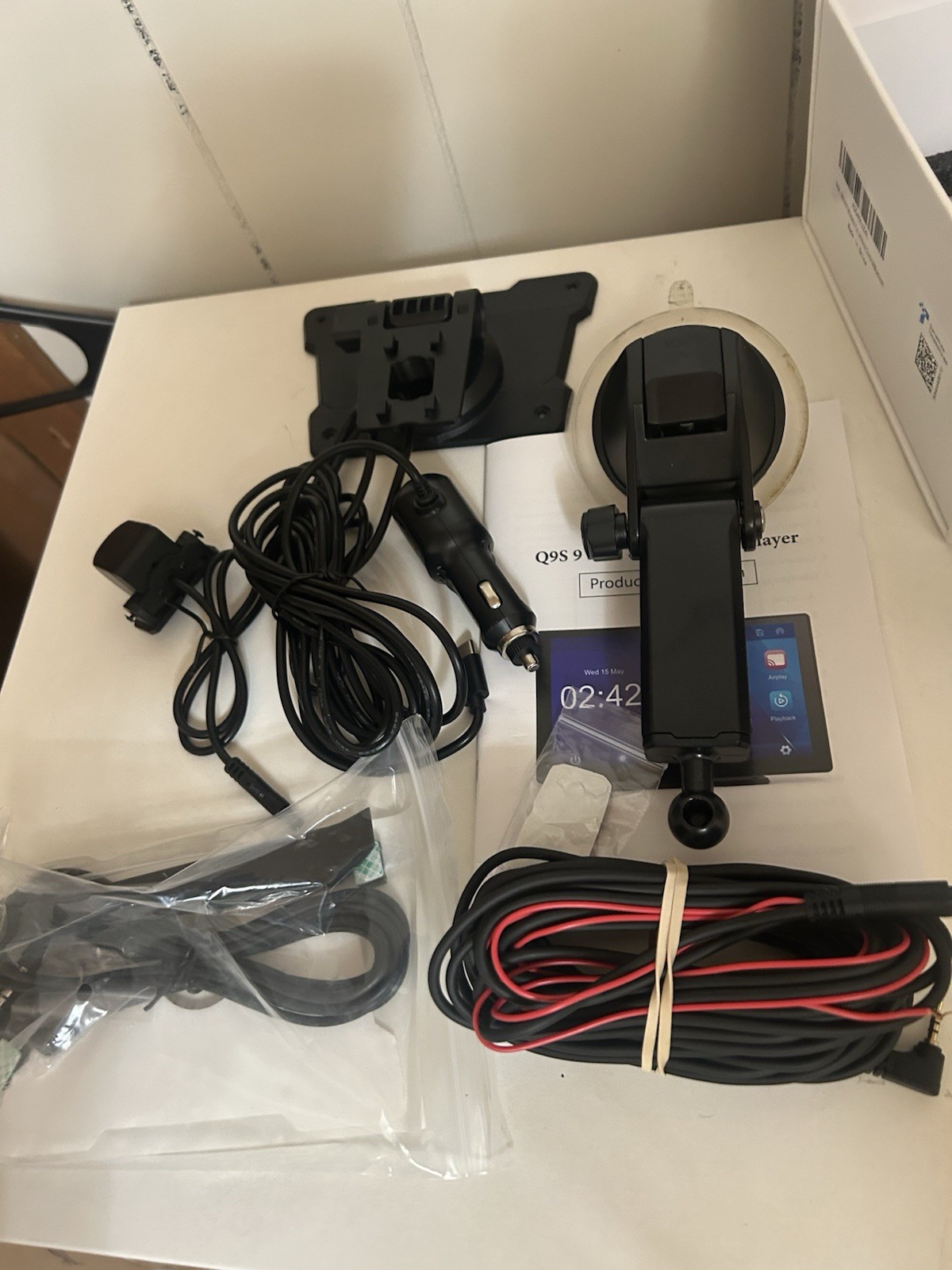 Hauxiy Wireless Smart Screen Stereo w/ Built In Bluetooth Model Q9S
