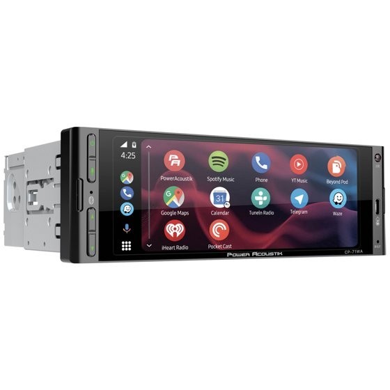 Power Acoustik CP-71WA Single DIN 6.5″ Color Touchscreen Car Stereo w Bluetooth