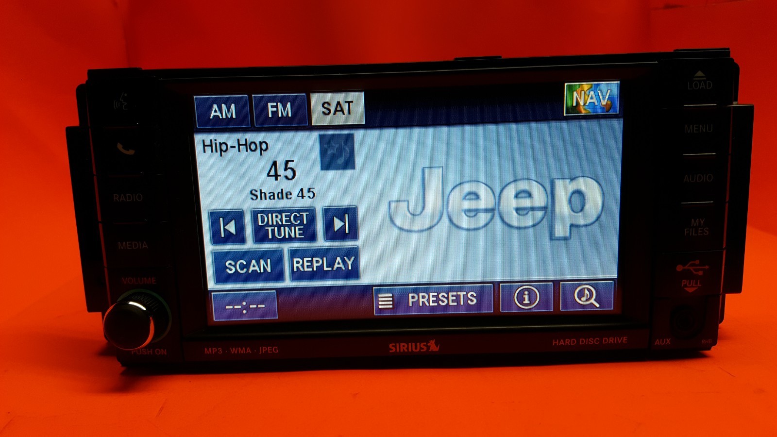 Chrysler/Dodge/Jeep RHB 430N Navigation Car Audio System (P05064829AG)