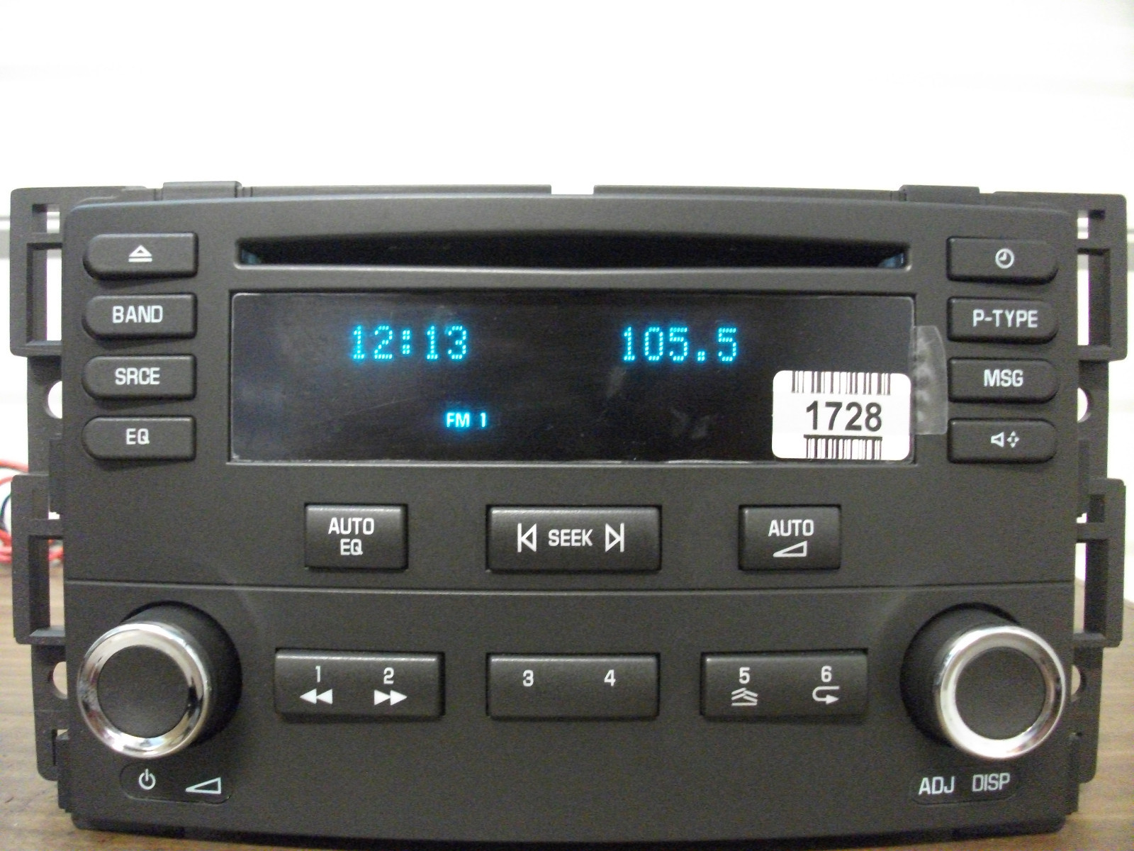 Chevy Cobalt Pontiac G5 factory CD player radio stereo 2005 2006 15851728 GM