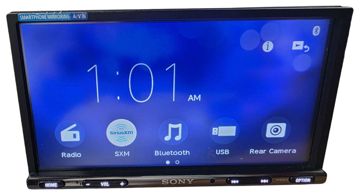 Sony XAV‑AX3250 – 7″ Touchscreen Media Receiver – Apple CarPlay / Android Auto