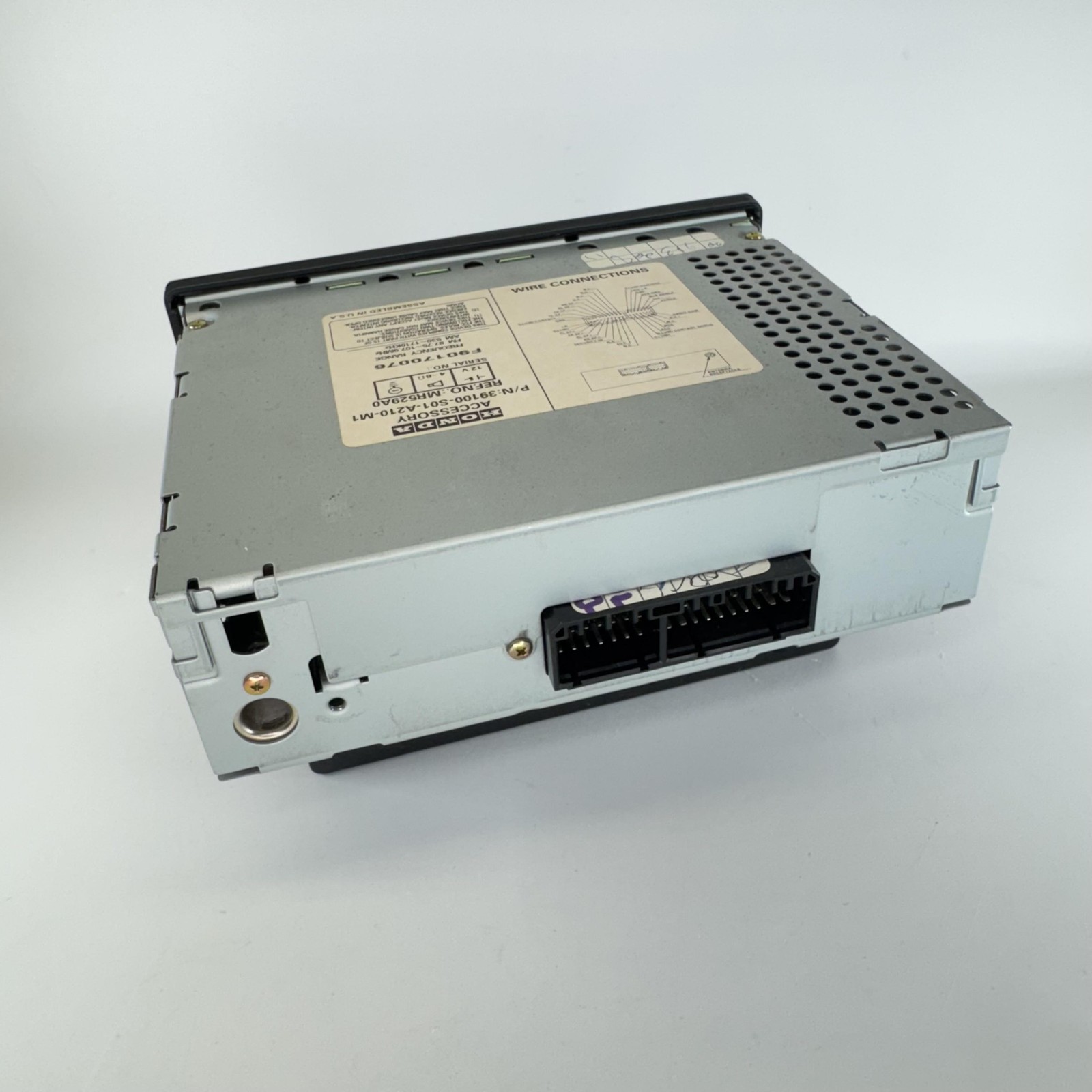 Honda OEM Car Stereo Radio Cassette Player 39100-S01-A210-M1 AM FM CD Tape USA