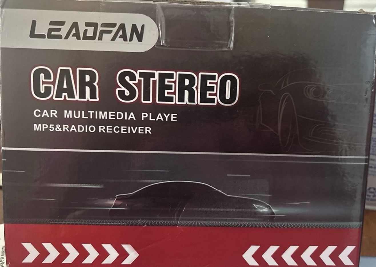 Leadfan Car Stereo MP5 & Radio Receiver NEW Open Box