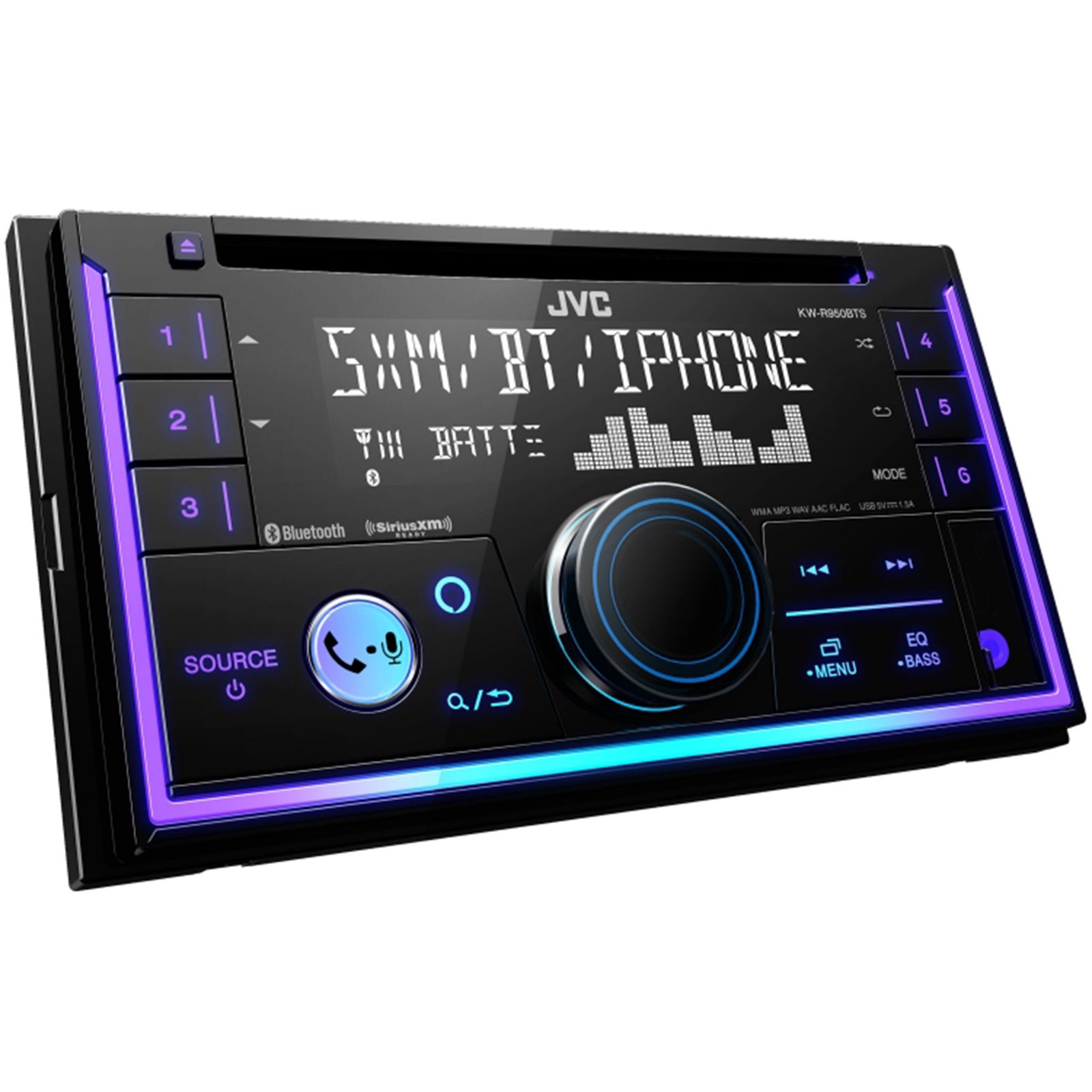 JVC KW-R950BTS Double-DIN AM/FM Receiver, Steering Wheel Control Interface