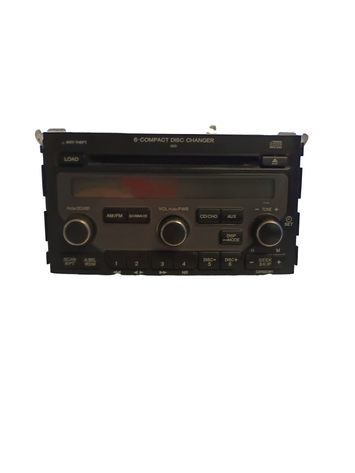 2006-2008 Honda Pilot 6 Disc CD Changer AM FM XM Radio Player Stereo