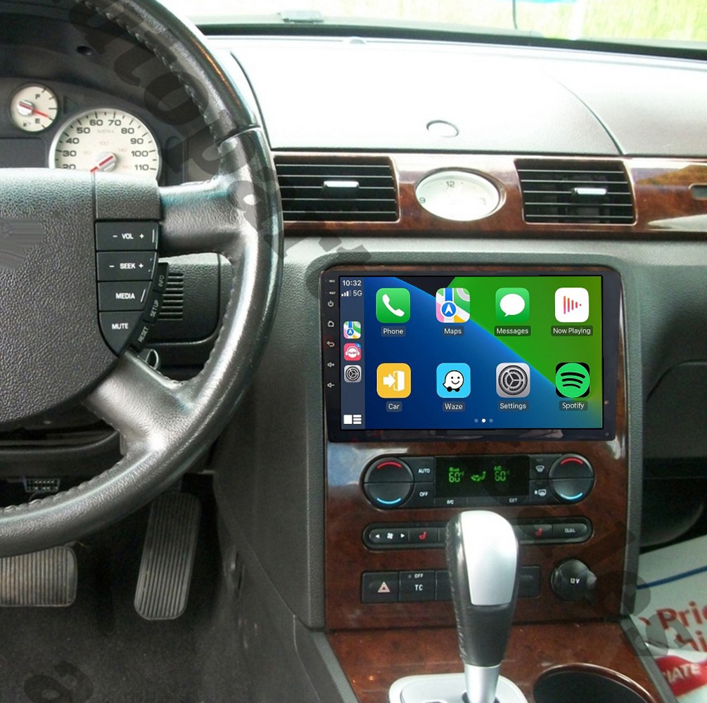 For 2005-2007 Ford Five Hundred Carplay Radio Android 14.0 GPS Navi WiFi RDS