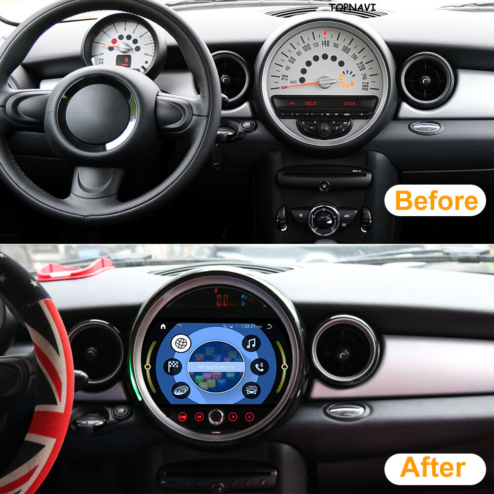 9″Car Media Player for BMW Mini Cooper R56 2011-2016 HD Radio GPS Navi DSP WiFi