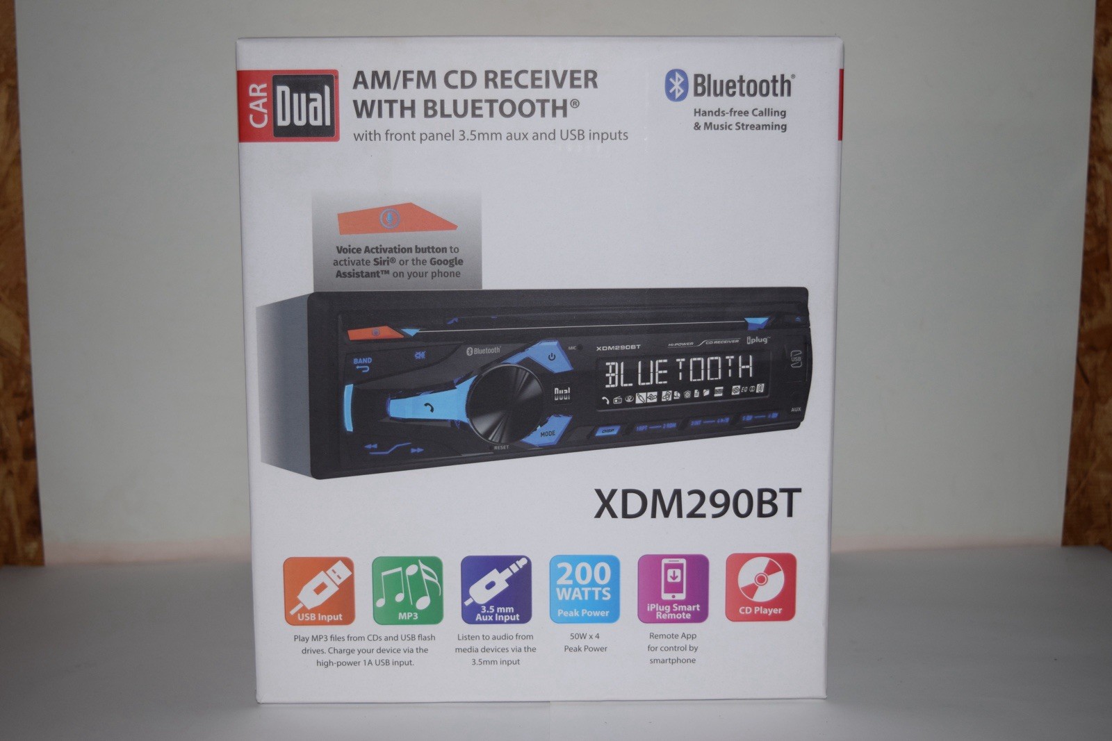 Dual Electronics XDM290BT AM/FM CD Receiver with Bluetooth