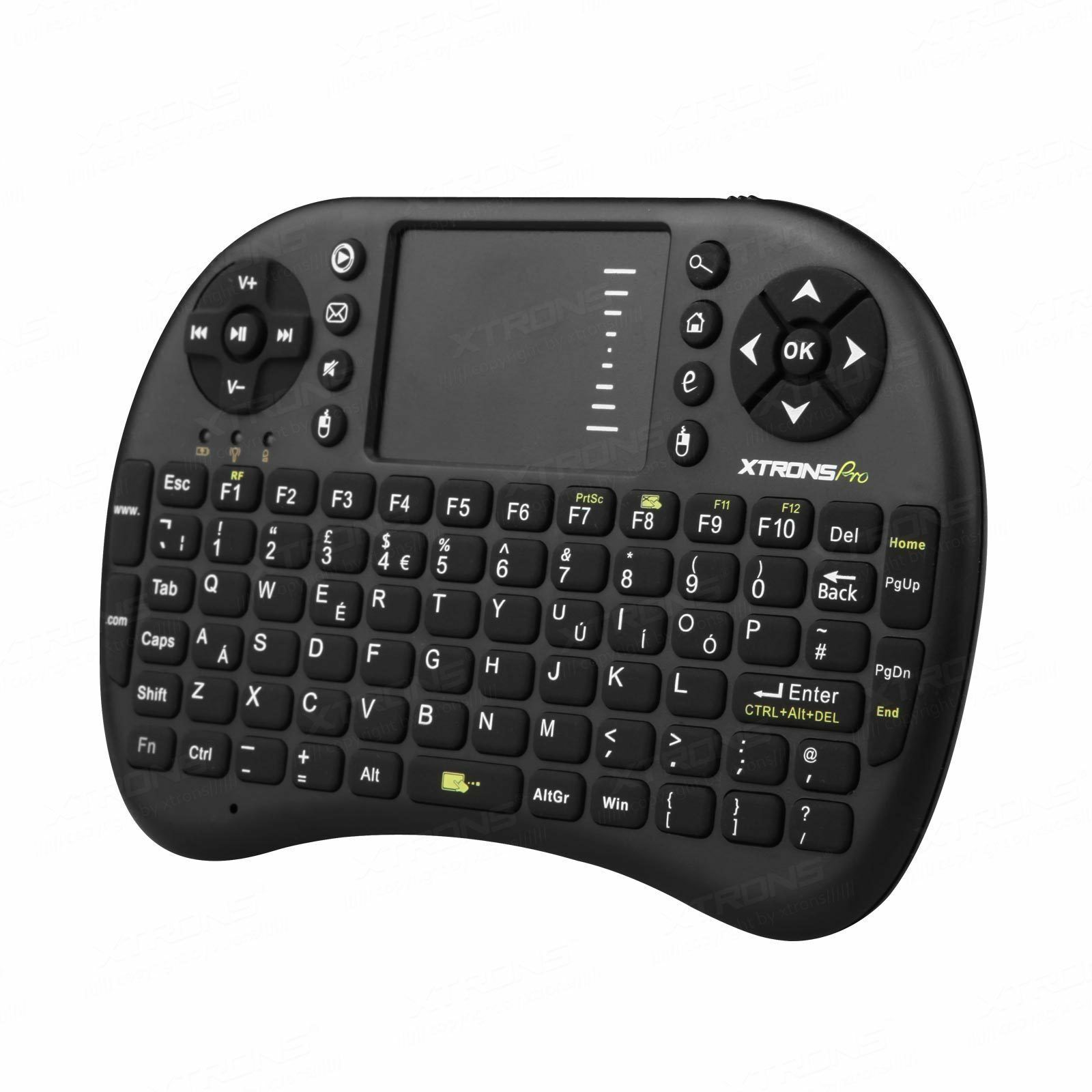 Mini 2.4Ghz Wireless Mini Keyboard with Touchpad for PC Android Smart TV BOX KY
