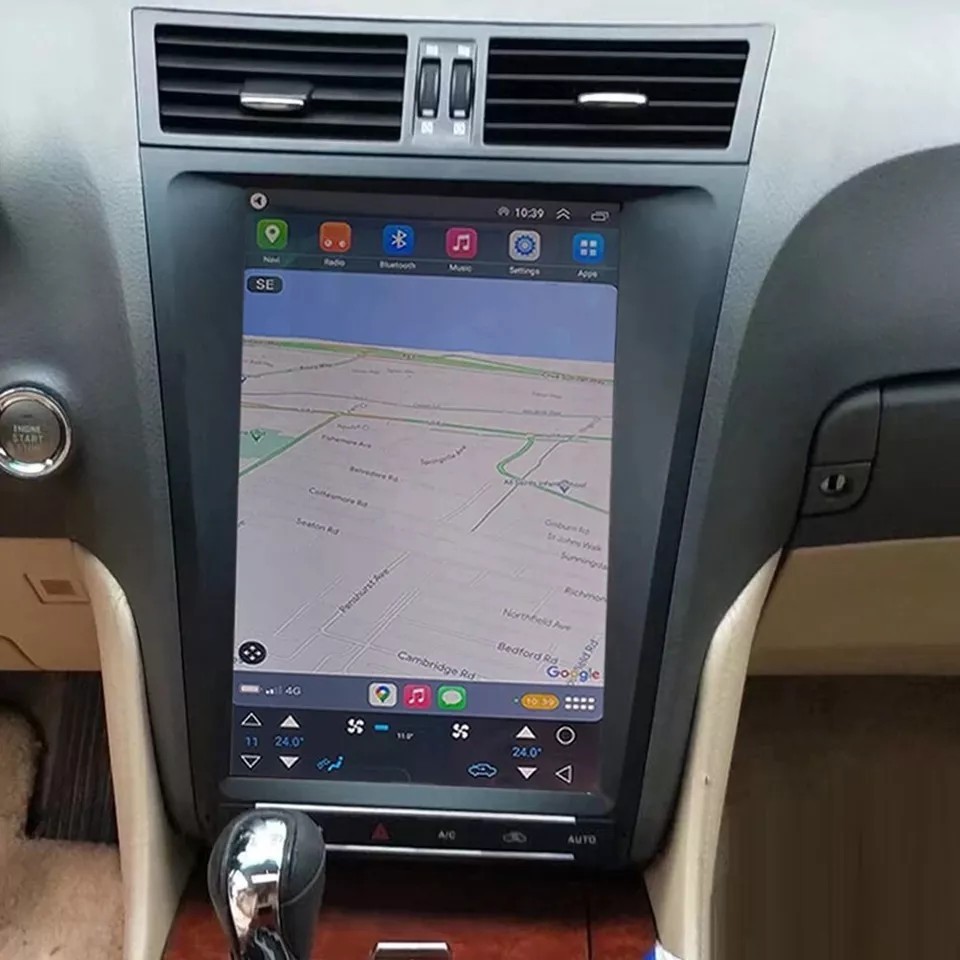 For 2004-2011 Lexus GS300 350 Car Stereo Radio Auto Android Carplay Navi 4+64GB