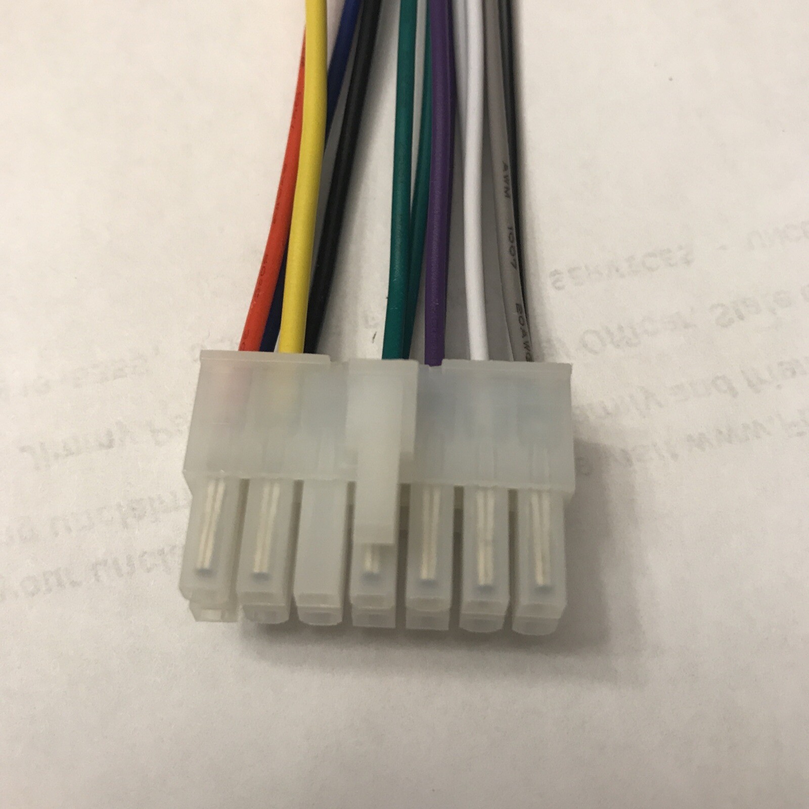 iRV Technology iRV36 AM/FM/CD/DVD 14 PIN Wire Harness