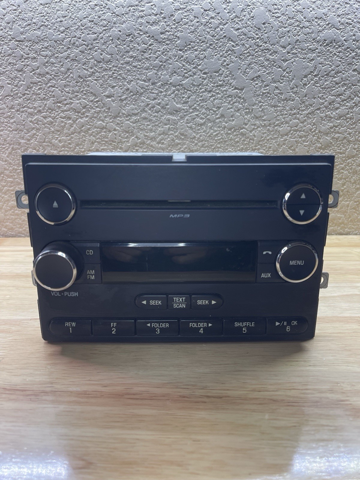 07-14 Ford Expedition AM FM Radio Single Disc CD MP3 Player EL1T-19C157-BA
