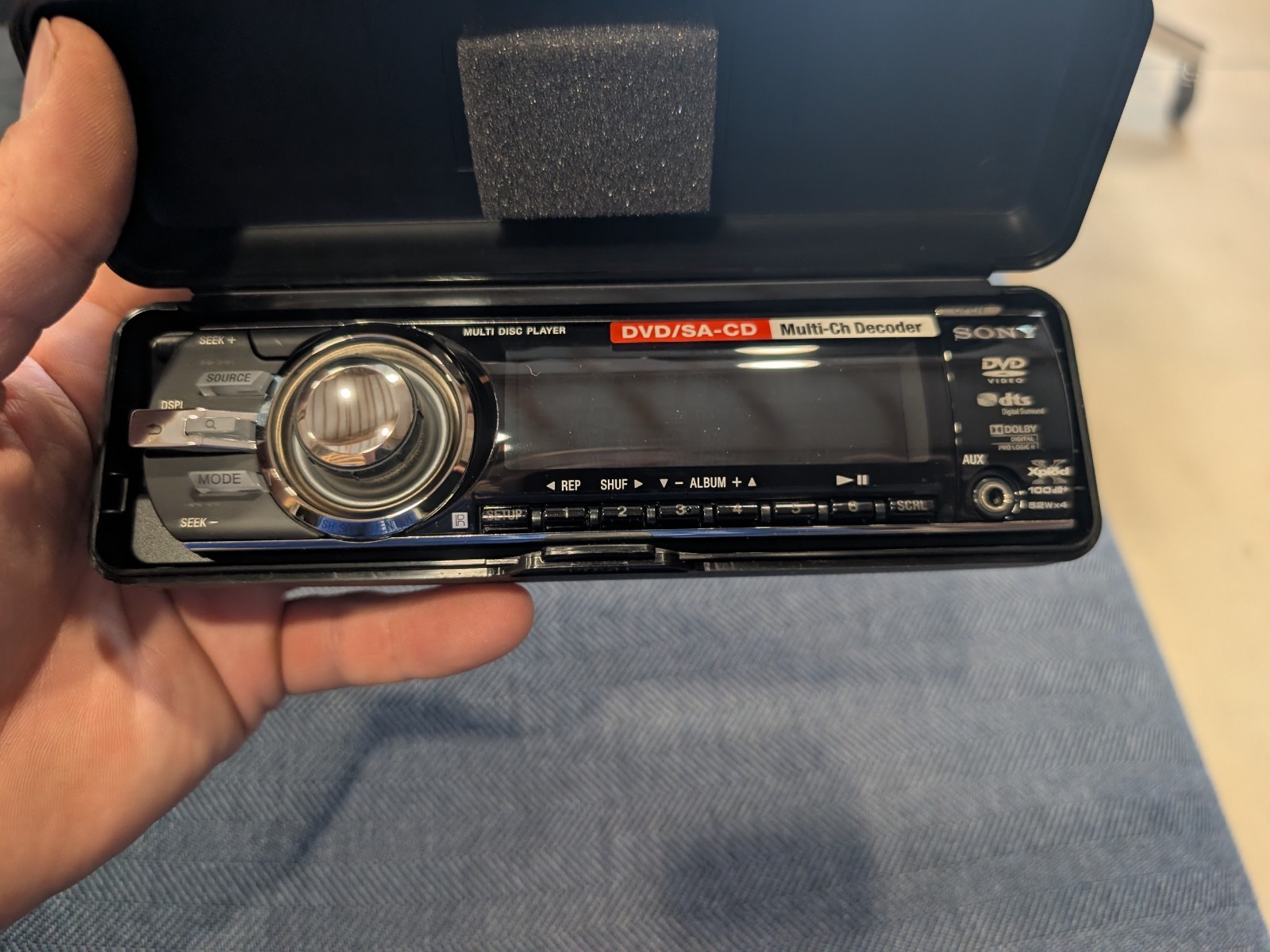NOS Sony MEX-DV2200 CD DVD SACD AM FM AUX Dolby Digital Pro Car Receiver Player