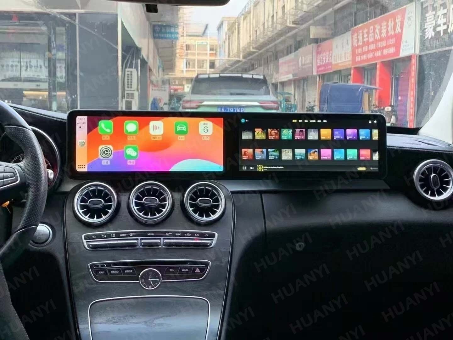12.3” For 2019 Mercedes-Benz GLC C-Class Android Car Radio Stereo Apple Carplay