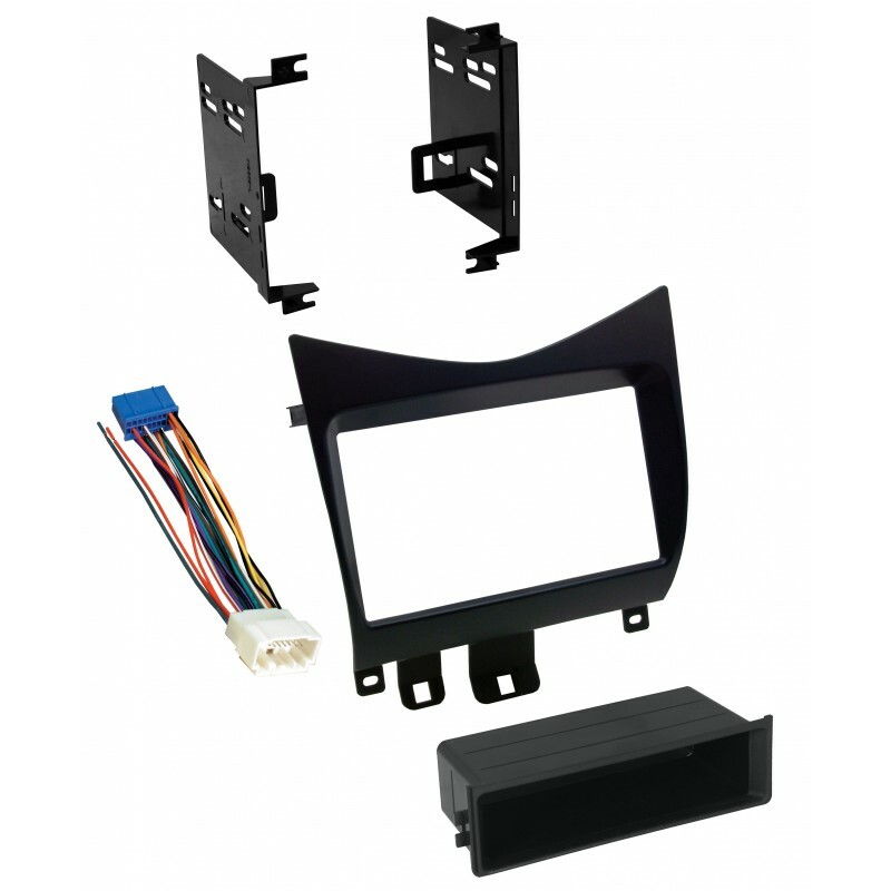 DUAL XDVD276BT Car Stereo Double DIN Radio Dash Kit for 2003-2007 Honda Accord