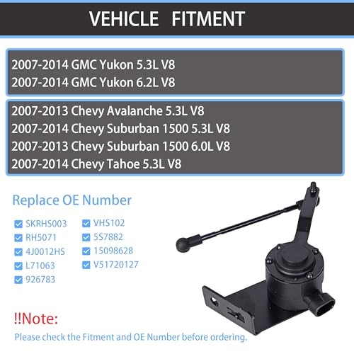 Suspension Ride Height Sensor Front Driver Side Compatible with 2007 15098628