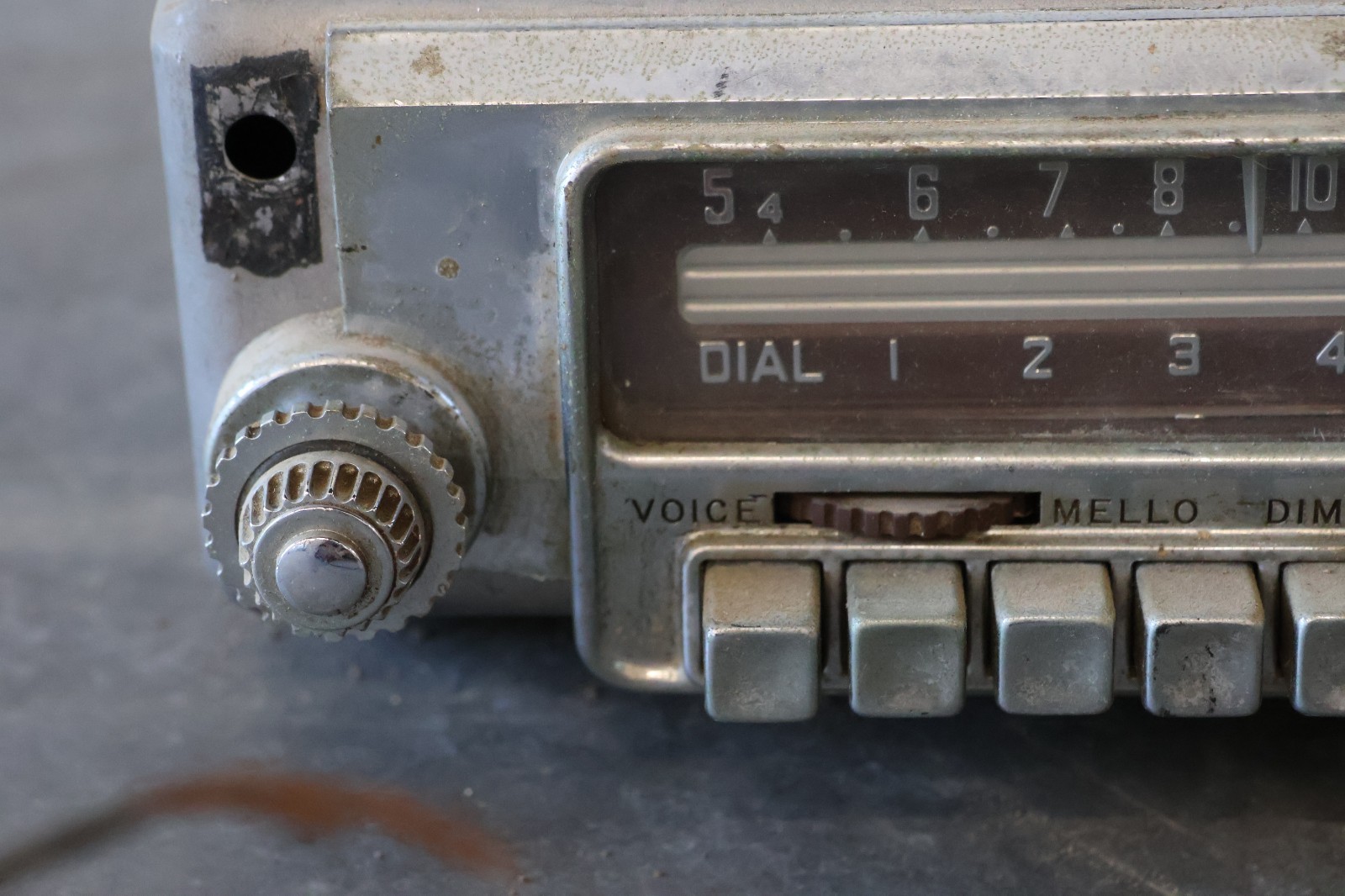 1940’s 1950’s Desoto Mopar OEM AM Accessory Radio