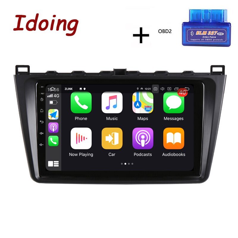 For 2007-2012 Mazda 6 9” Android 12.0 Car Radio Stereo GPS Navi Wifi Player RDS
