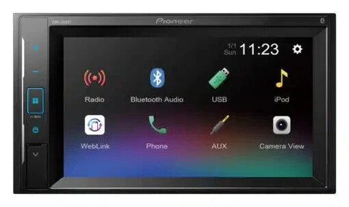 NEW 6.2″ DMH-A245BT Digital Media AV Receiver with Bluetooth iPhone USB Aux-In