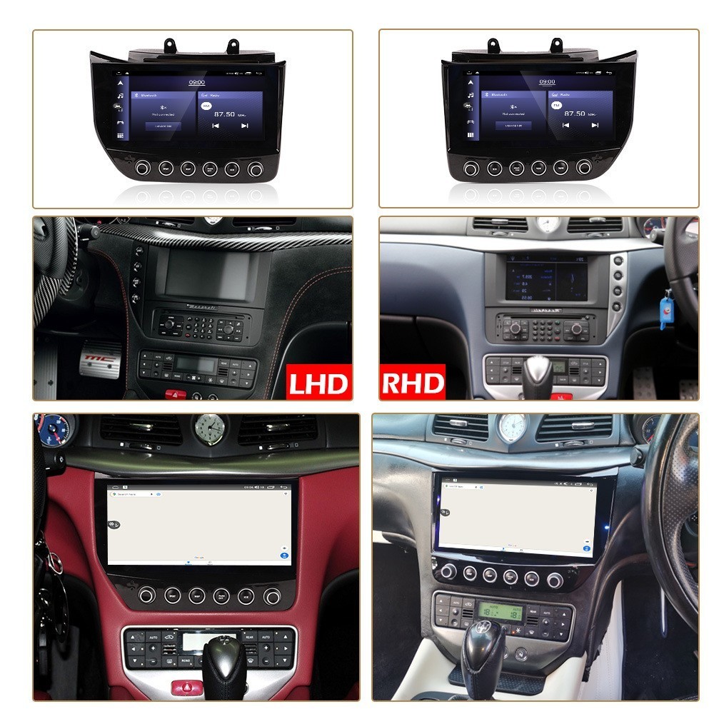 13″ 128G For Maserati GranTurismo 2005-2015 Android Car Stereo Radio GPS Carplay