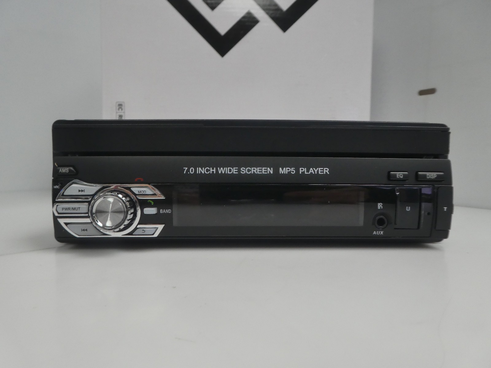 PODOFO 7″ Wide Screen MP5 Player Retractable Screen with Backup Camera #4
