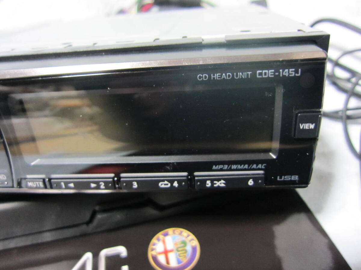 New, unused!!! Alpine CDE-145J CD Player Car Stereo Audio From Japan