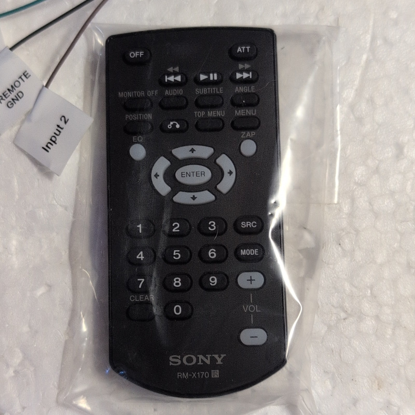 Sony XAV-AX3200 XAV-AX3250 Replacement Accessory Lot RM-X170 Remote Manual