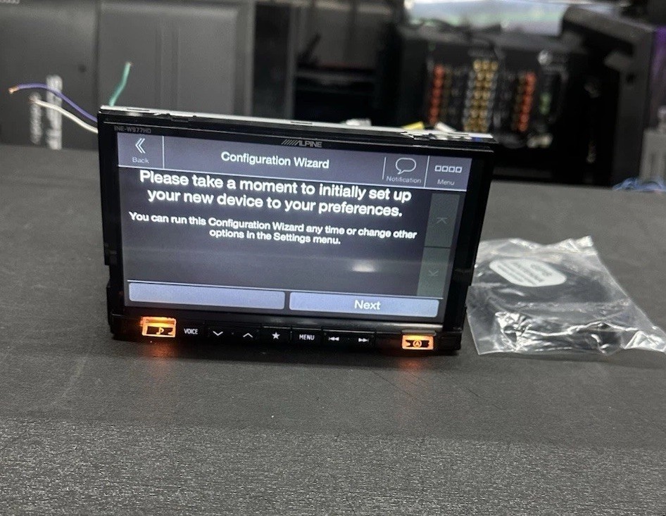 💥GOOD💥ALPINE INE-W977HD 7″ Digital Media GPS NAVIGATION RECEIVER 💥TESTED💥