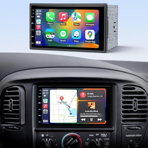7″ HD Touchscreen Double Din Android 2+32G Car Radio Stereo Full Screen