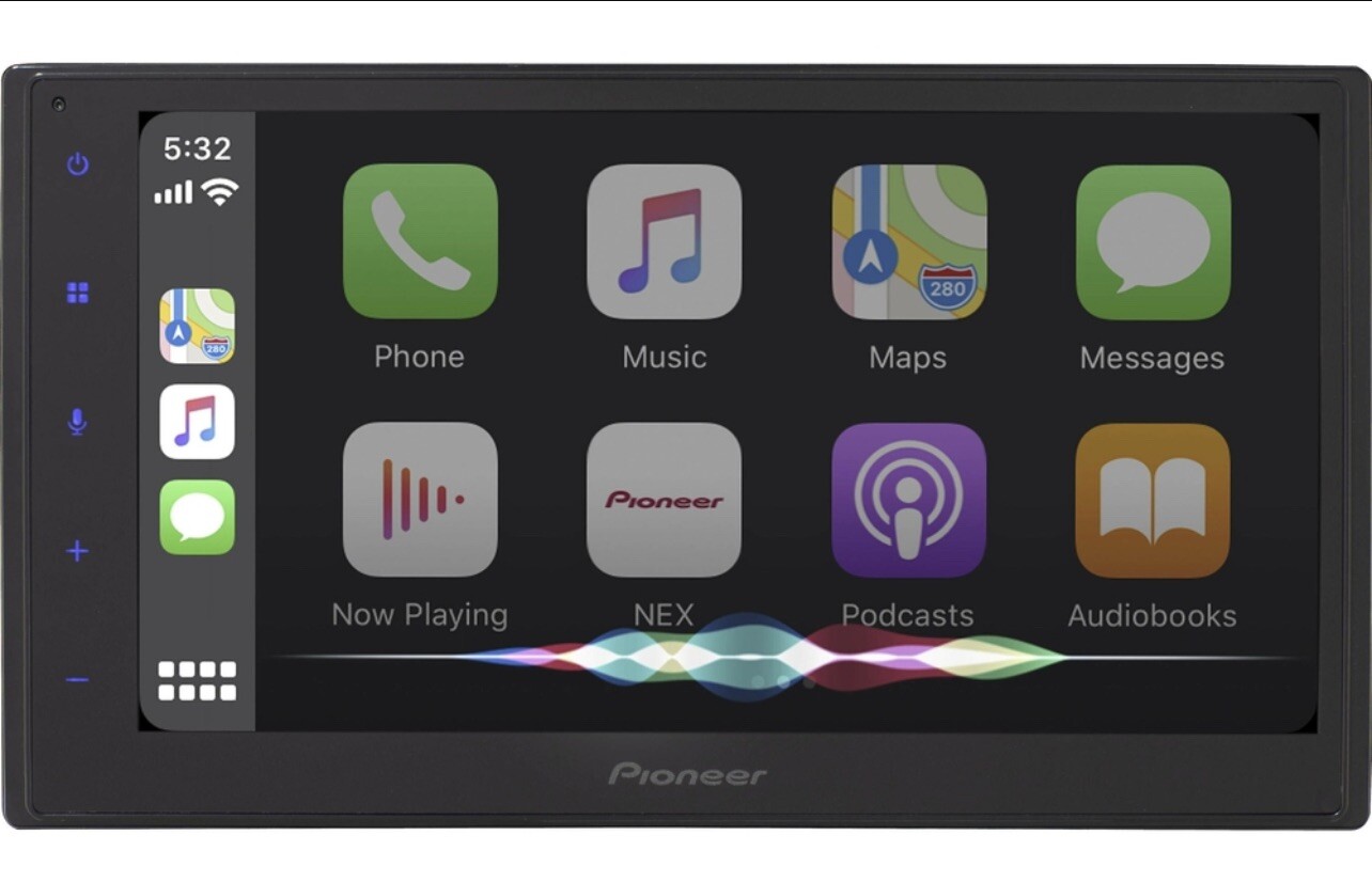 Pioneer DMH-1770NEX 2-DIN 6.8″ Car Stereo, Apple CarPlay/Android Auto, SXM Ready
