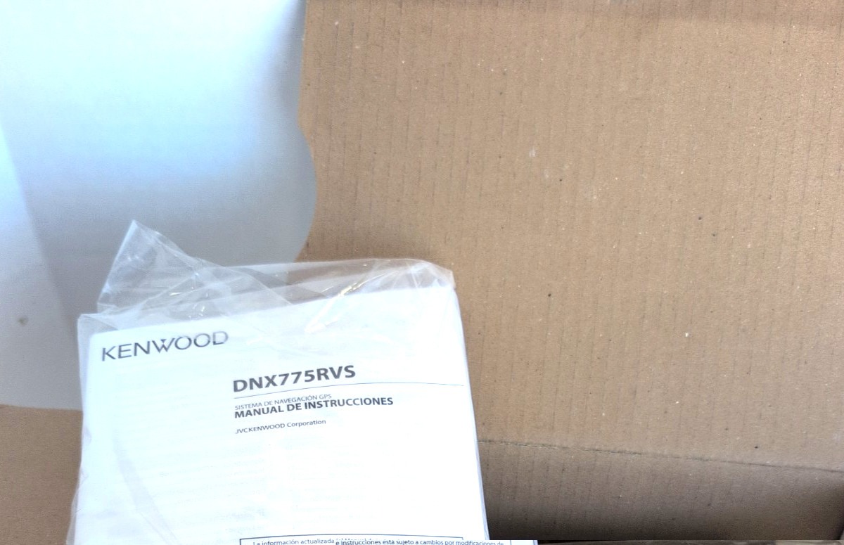 Kenwood DNX775RVS RV/Truck Navigation Receiver — Brand New, Complete in Box