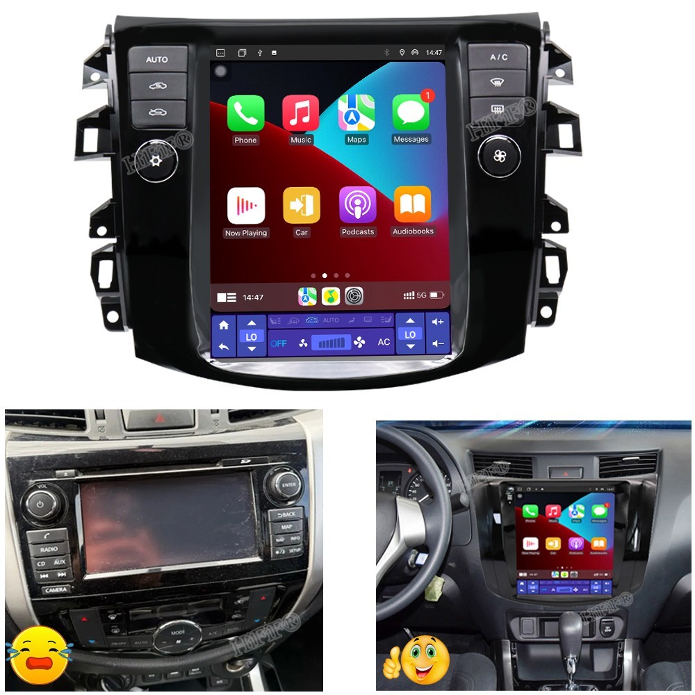 Android 15 Carplay Car Stereo Radio GPS Navi For Nissan NAVARA NP300 2016-2022