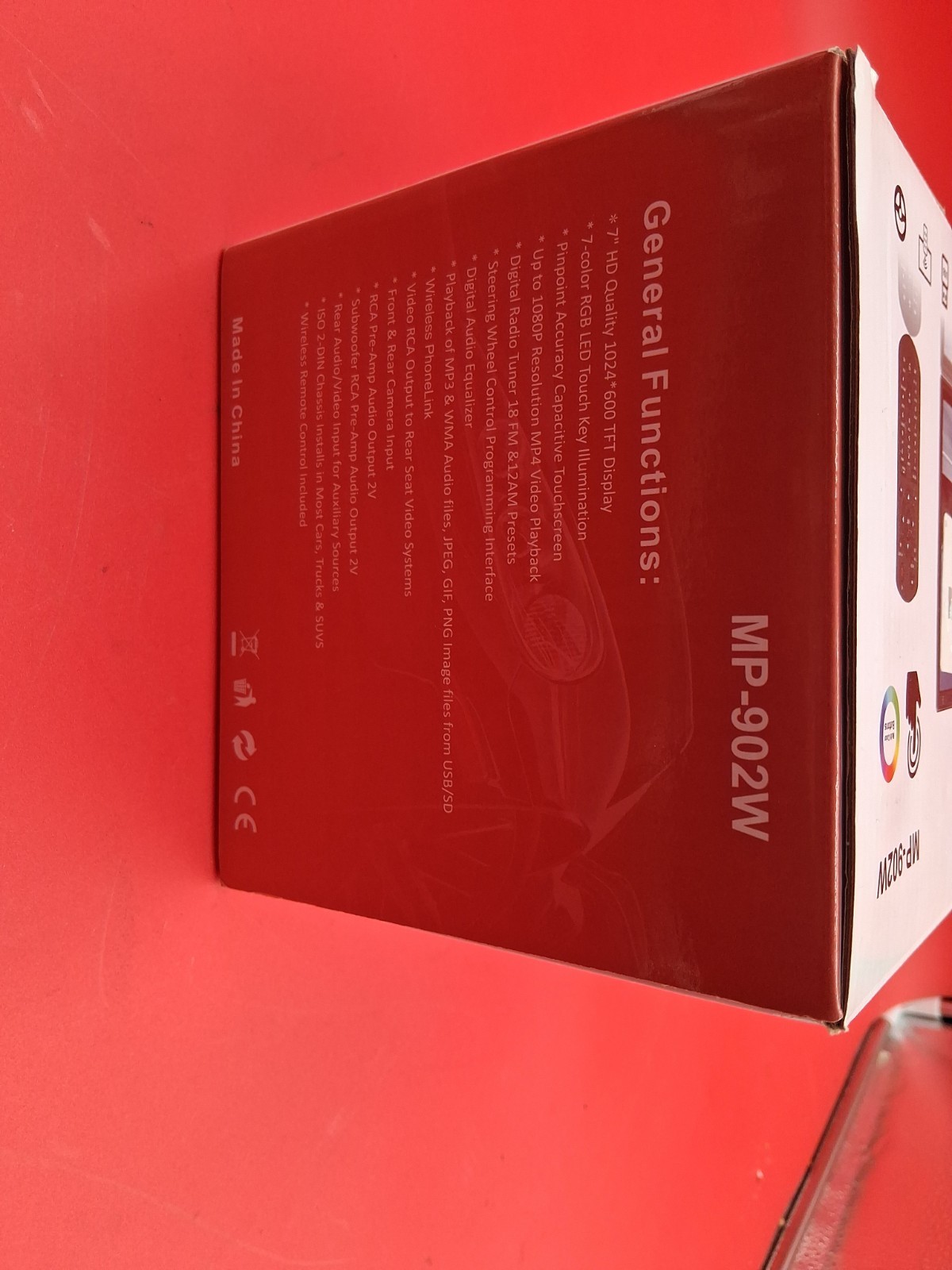 WIRELESS CARPLAY / ANDROID AUTO UNIT Plz 7″ Radio