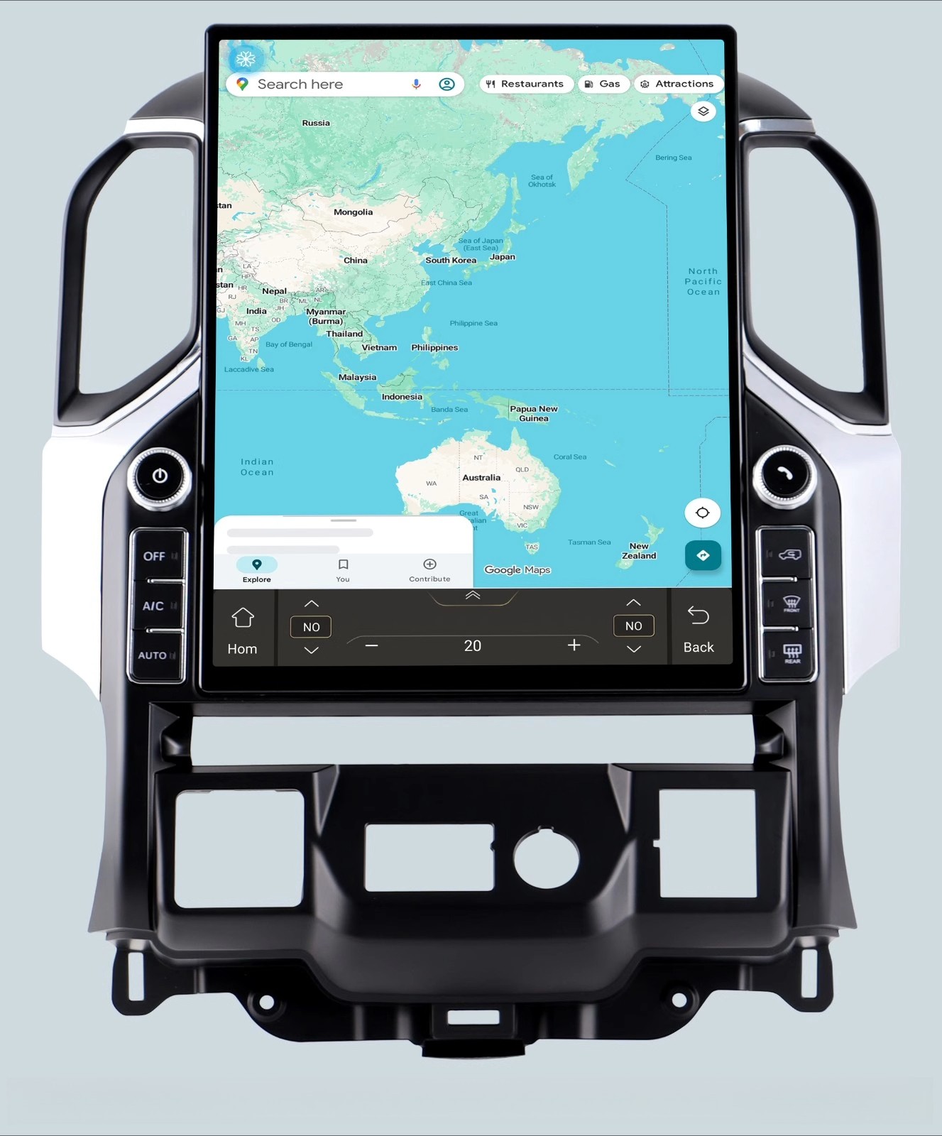 For 2019-2023 Chevrolet Silverado GMC Sierra Car Stereo Radio CarPlay GPS 6+128G