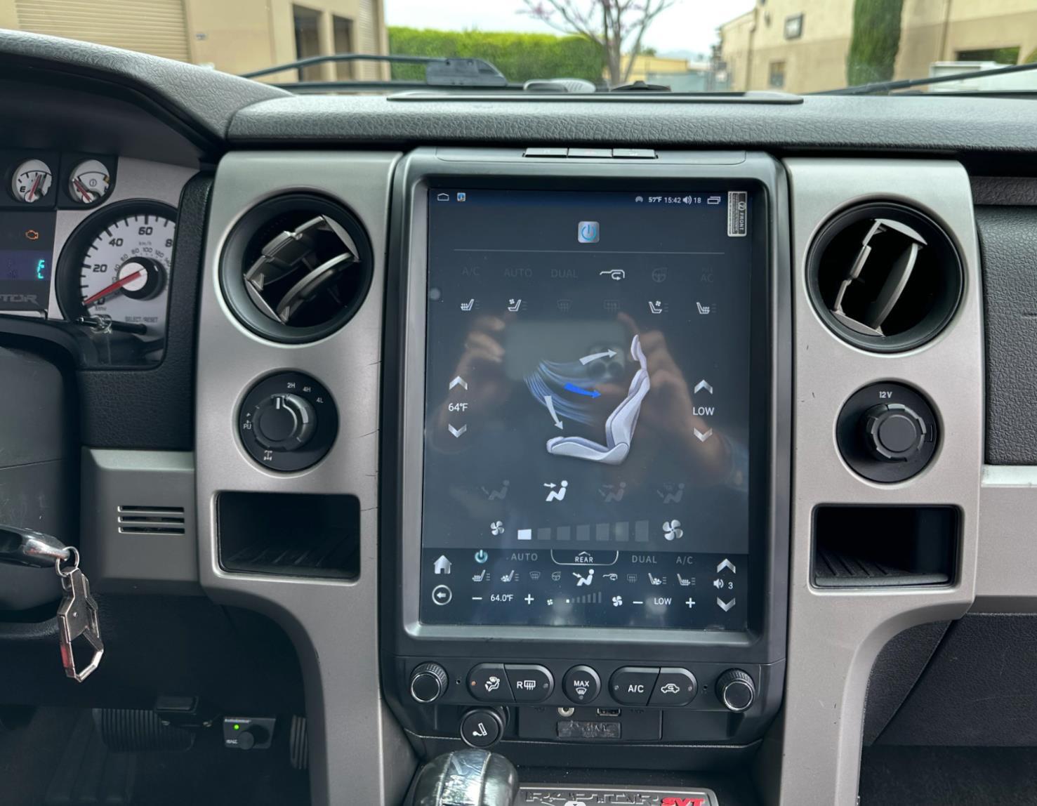 13″ Android 12 Car Gps Radio Stereo Navigation 8g+128g For Ford F-150 2009-2014