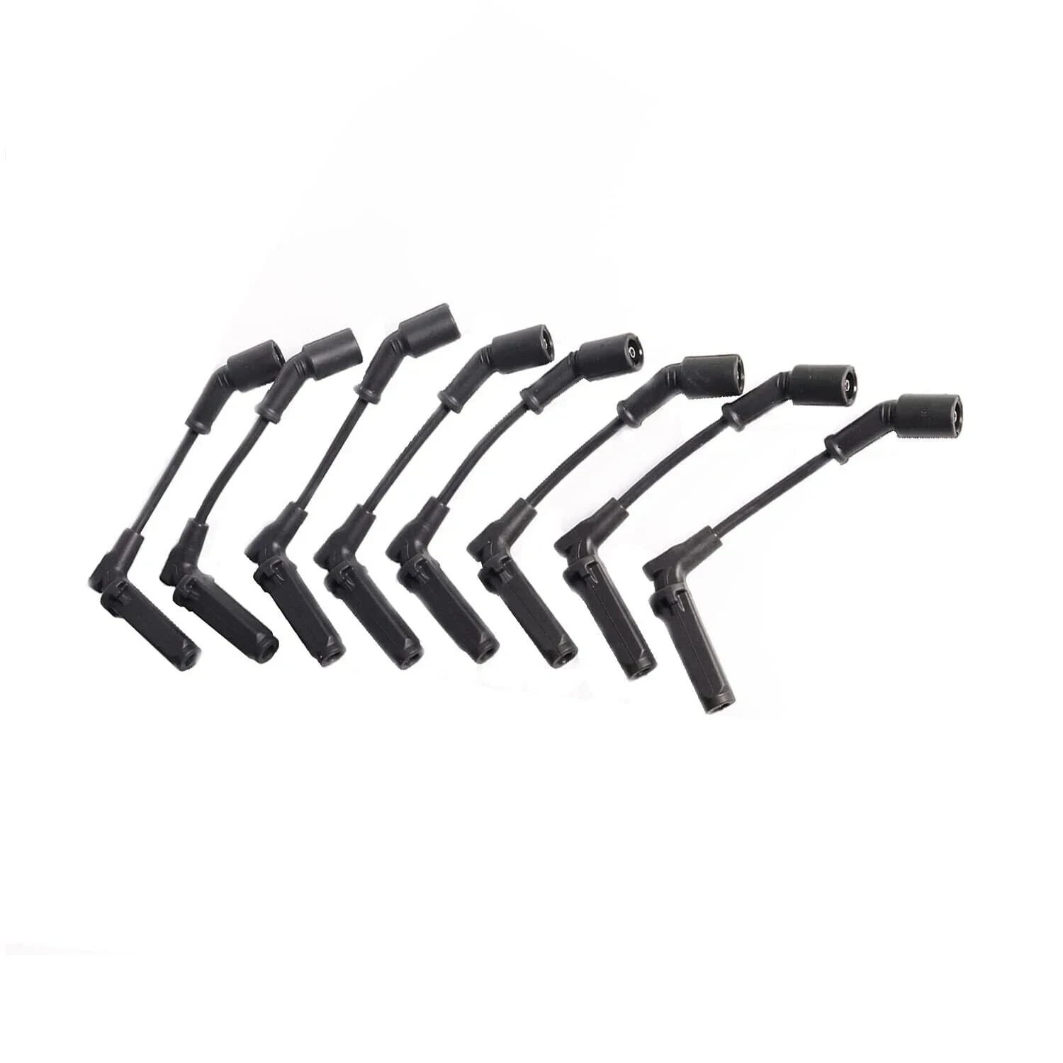 ENA Set of 8 Platinum Spark Plug and Wires Set Compatible with Chevrolet GMC …