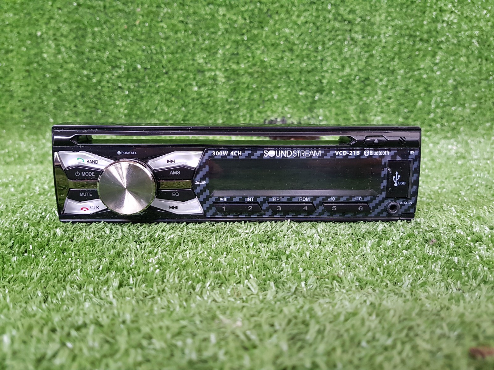 Soundstream Vcd-21b Vcd21b Original Car Radio Faceplate Head Unit Only