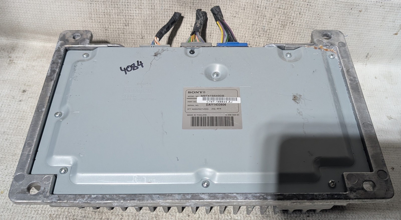 Ford Edge 2013 2014 Factory Stereo Sony Speaker Amp Amplifier CT4T18B849AJ