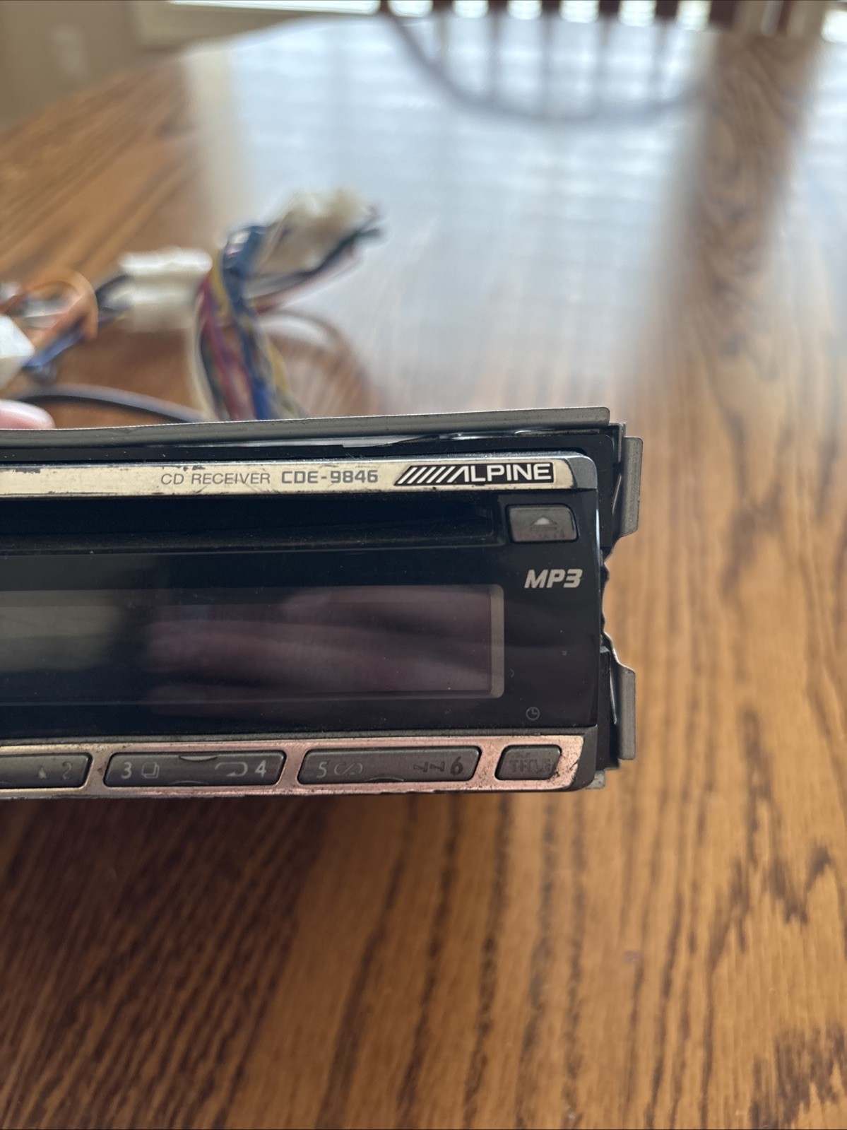 Alpine CDE-9846 CD Player In Dash Receiver