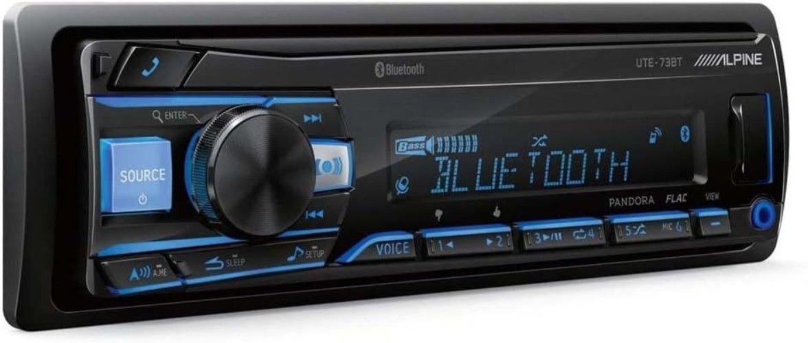 Alpine UTE-73BT Digital Media Player Bluetooth–~