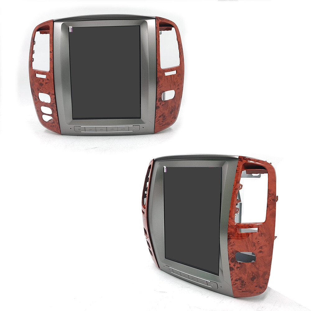 Multimedia Video Player Android 14 For Lexus LX470 2002-2007 Tesla Screen GPS BT